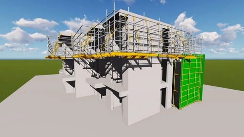 建筑施工工艺质量样板BIM虚拟模型,全套水 电 土建样板展示
