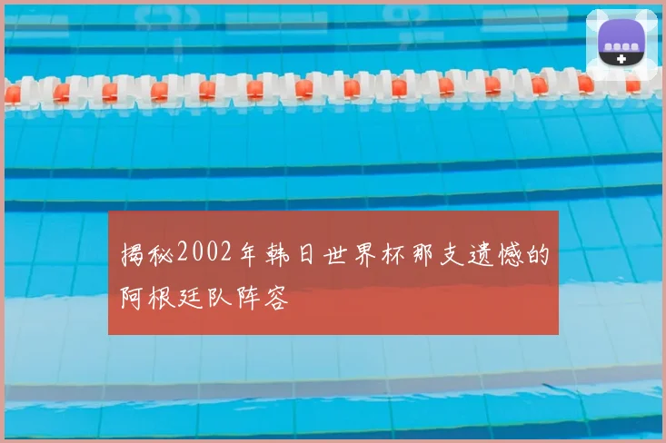 揭秘2002年韩日世界杯那支遗憾的阿根廷队阵容